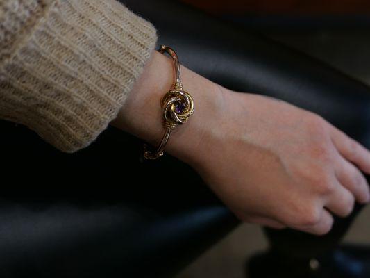 Vintage Amethyst Bracelet