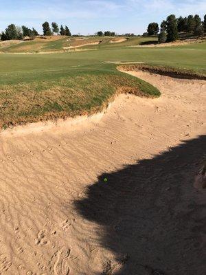 Rawls Course Hole #3 bunker