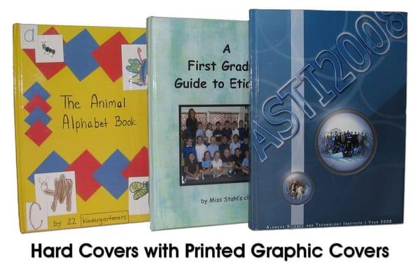 Hard Covers with Printed Graphic Covers