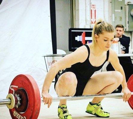 Shannon, our 64 kg national team member