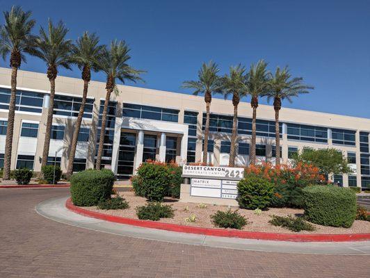 Located in the Desert Canyon office complex