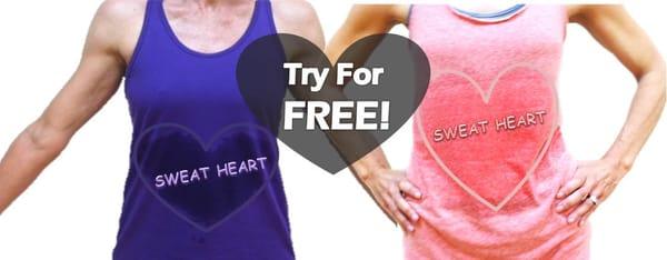 Join us for FREE June 23 & 24 and see if your a Sweat Heart!