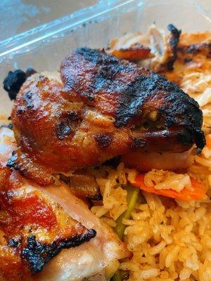 Thai BBQ Chicken  Vegetable Fried Rice