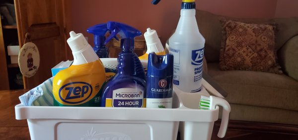 Only the best cleaning supplies