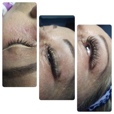 Eyelash extension# done by Vy