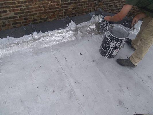 Flat roof repair