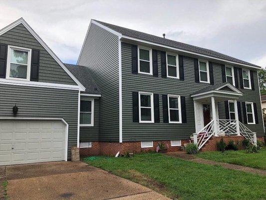 Siding and windows in Virginia Beach