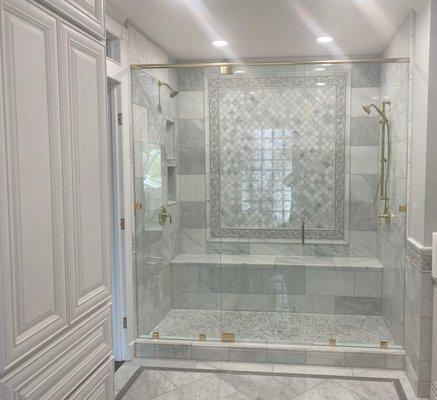 Frameless Shower Enclosure