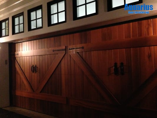 Photos of beautiful garage doors that we have installed.