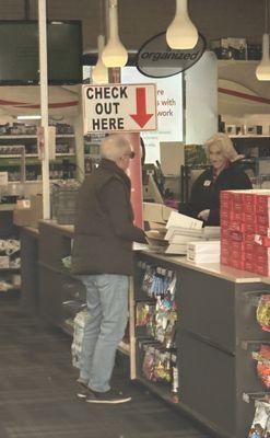 Racist cashier at office depot