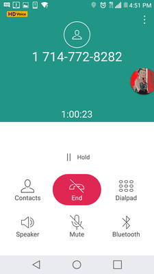 60 mins on hold and hating it