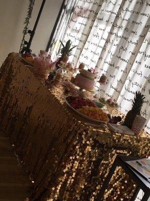 My business Glistening Memories were the event decorators for a babyshower at this location and we absolutely LOVED  it.