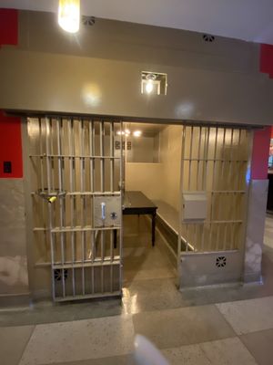 MAD ART: jail cell seating