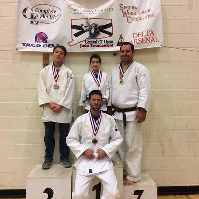 A good day for Sen-I-Judo Club at the Connecticut Open