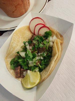 Taco de lengua