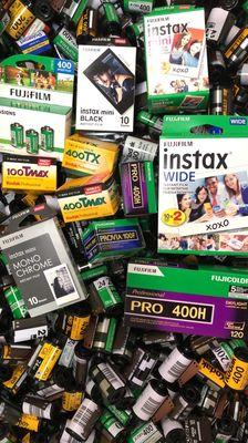 We process film in house and sell it also.