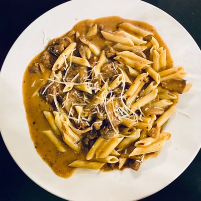 Beef stroganoff Dinner Special - Delicious!