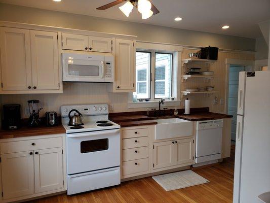 Stocked kitchen