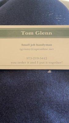 Tom Glenn’s Handyman Service