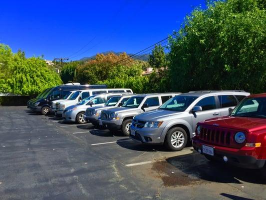 Los Angeles 8to 12 seater van rental, and SUV rental