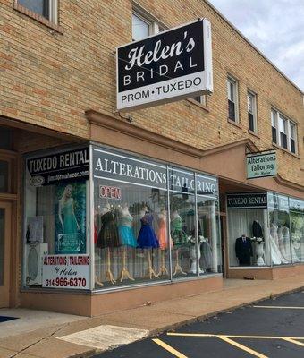 Helen's Bridal & Alterations is fabulous!