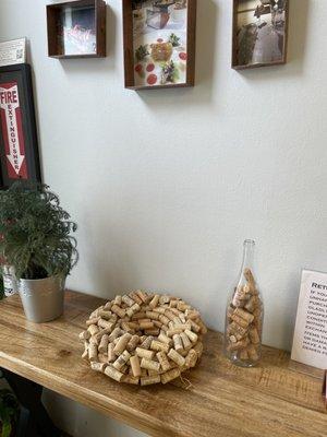 Cute cork "nest"