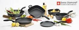 #1 Ranked Diamond Coated Non-Stick Cookware - Swiss Diamond