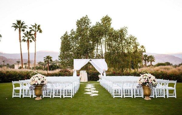 Ceremony setting