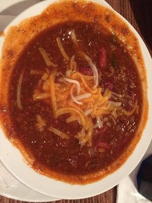 The chili (as reviewed).