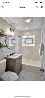 Bathroom remodel