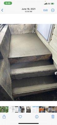 Small set of concrete steps.