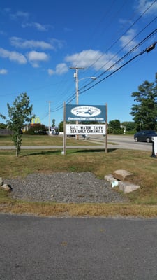 sign from highway