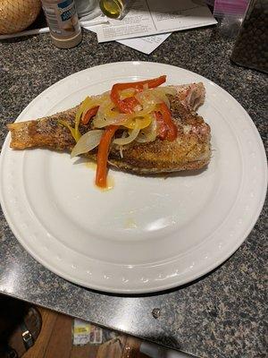 Escovitch Red Snapper