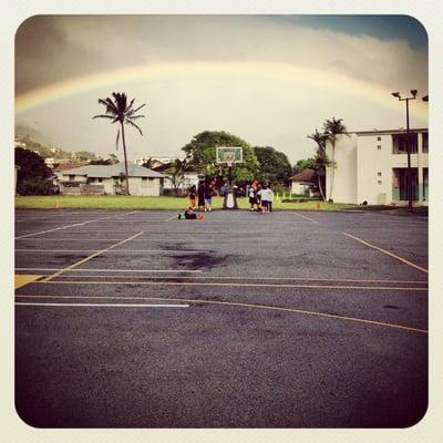 St. Theresa School has the best rainbows!