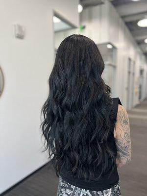 22" extensions handtied