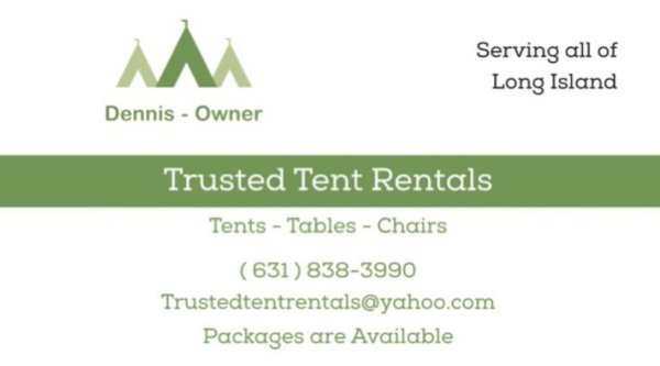 Trusted Tent Rentals