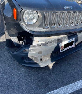 Plastic bumper