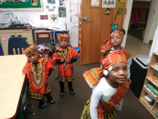 Ready for our Black History Day performance