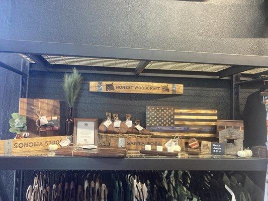 Home decor and gifts all produced right here in SoCo!