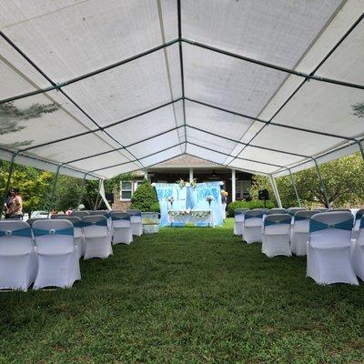 Blue wedding theme