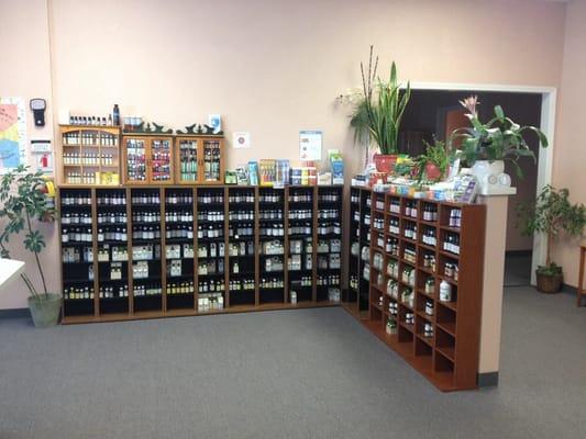 Pure herbs, young living essential oils & homeopathic tinctures.