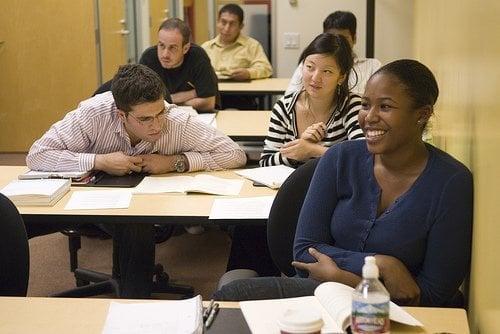 Students in a recent Palo Alto GMAT course, run by Veritas Prep