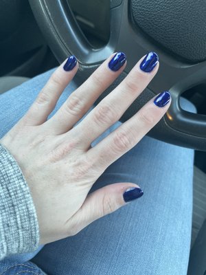 Gel manicure