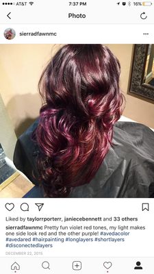 Color and cut by Sierra