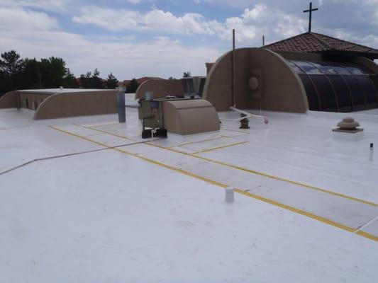 Another quality roofing solution completed by Jewett Roofing