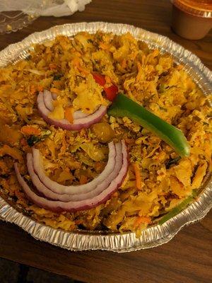 Take away chicken kothu roti