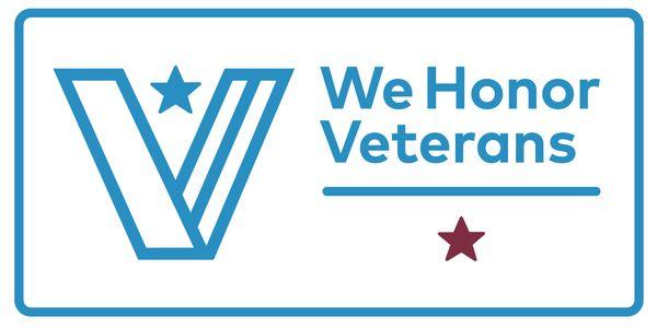 We are proud to announce our partnership with the We Honor Veterans Program!