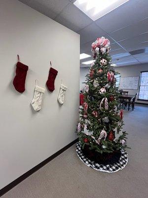 Getting the office into the holiday spirit!