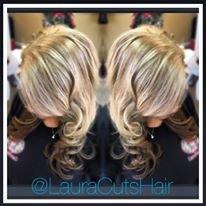 Blonde foil highlight done by Laura