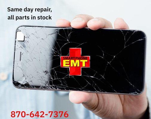 Make your phone feel like new again!
We Offer the Best Quality Repair for
Cracked Screens
Muffled Audio 
Blurry Camera Lenses